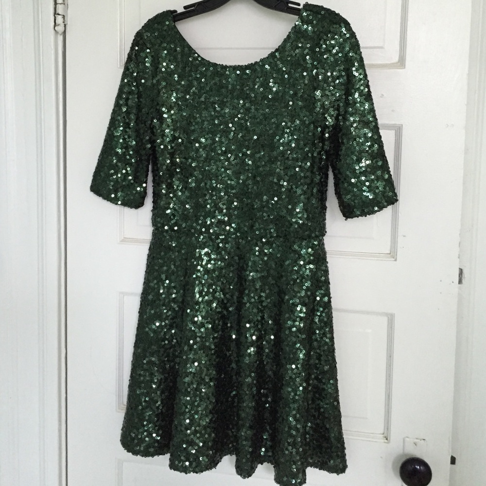 - New Year's Eve sequence dress!